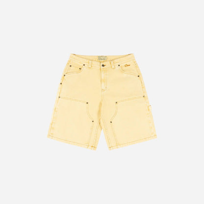 Dime - Carpenter Denim Shorts - Lemon