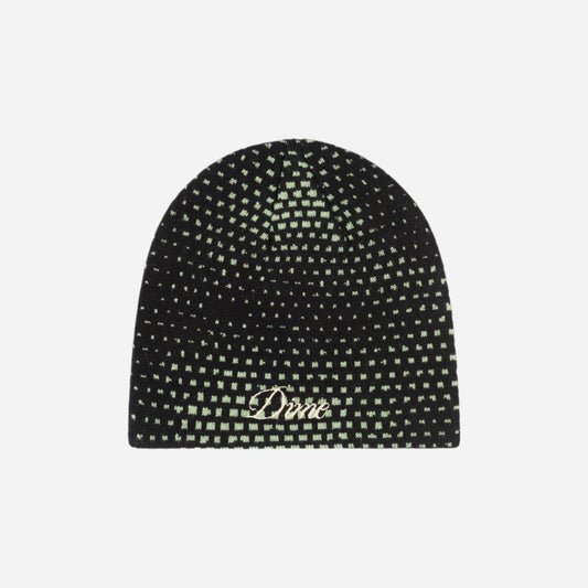 Dime - Pixel Skully Beanie - Black