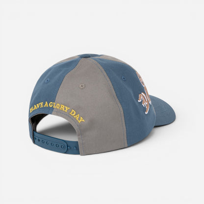 Dime x Glo Gang - Glo Dime Low Pro Cap - Grey/Storm Blue