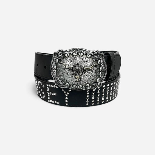 Loosey - Interchangable Buckle Belt - Black