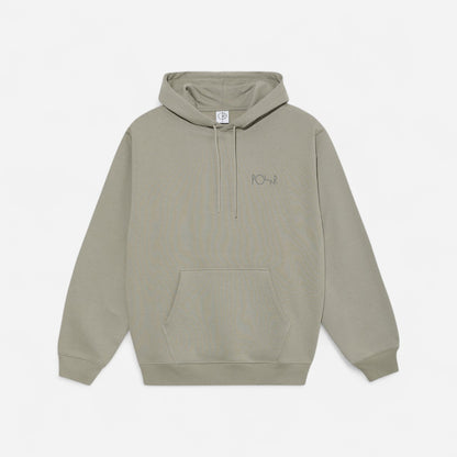 Polar - Dave Stroke Logo Hoodie - Vetiver