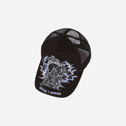 Fucking Awesome - Demon Trucker Cap - Black