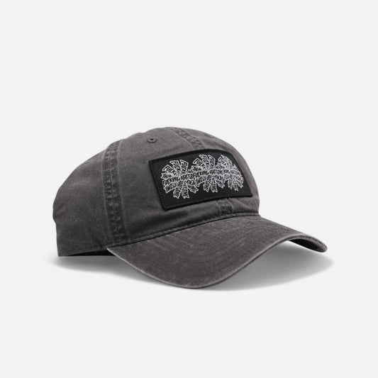 Fucking Awesome - Three Spiral Edge Stitch Six Panel Cap - Charcoal