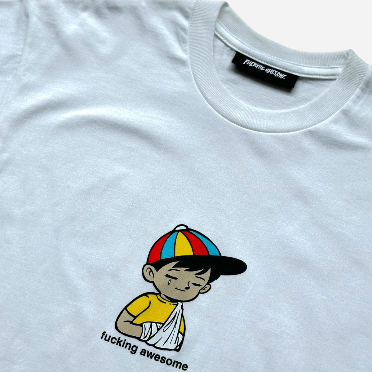 Fucking Awesome - Wanto Kid Tee - White