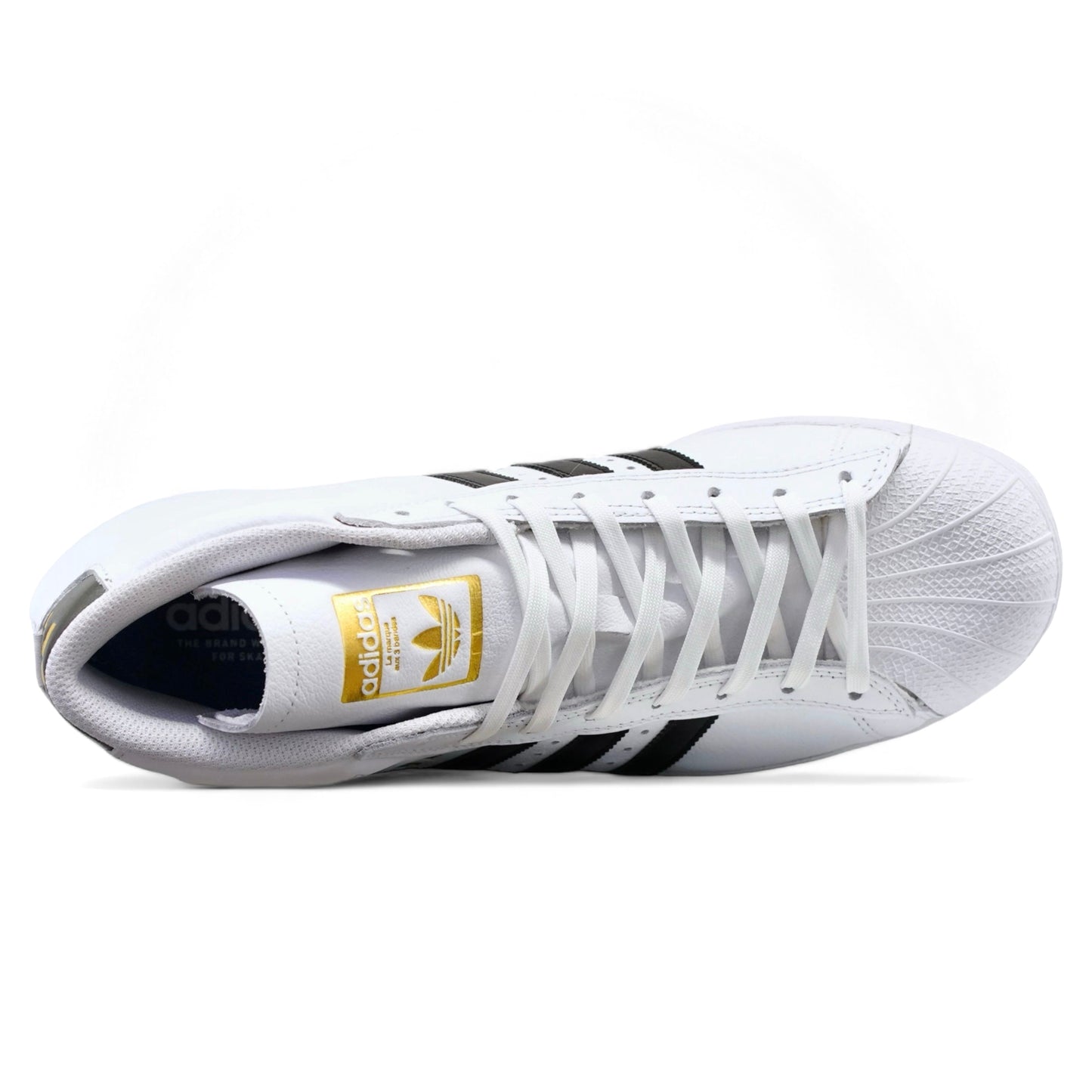 ADIDAS - Pro Model ADV Shoes - White/Black/Gold