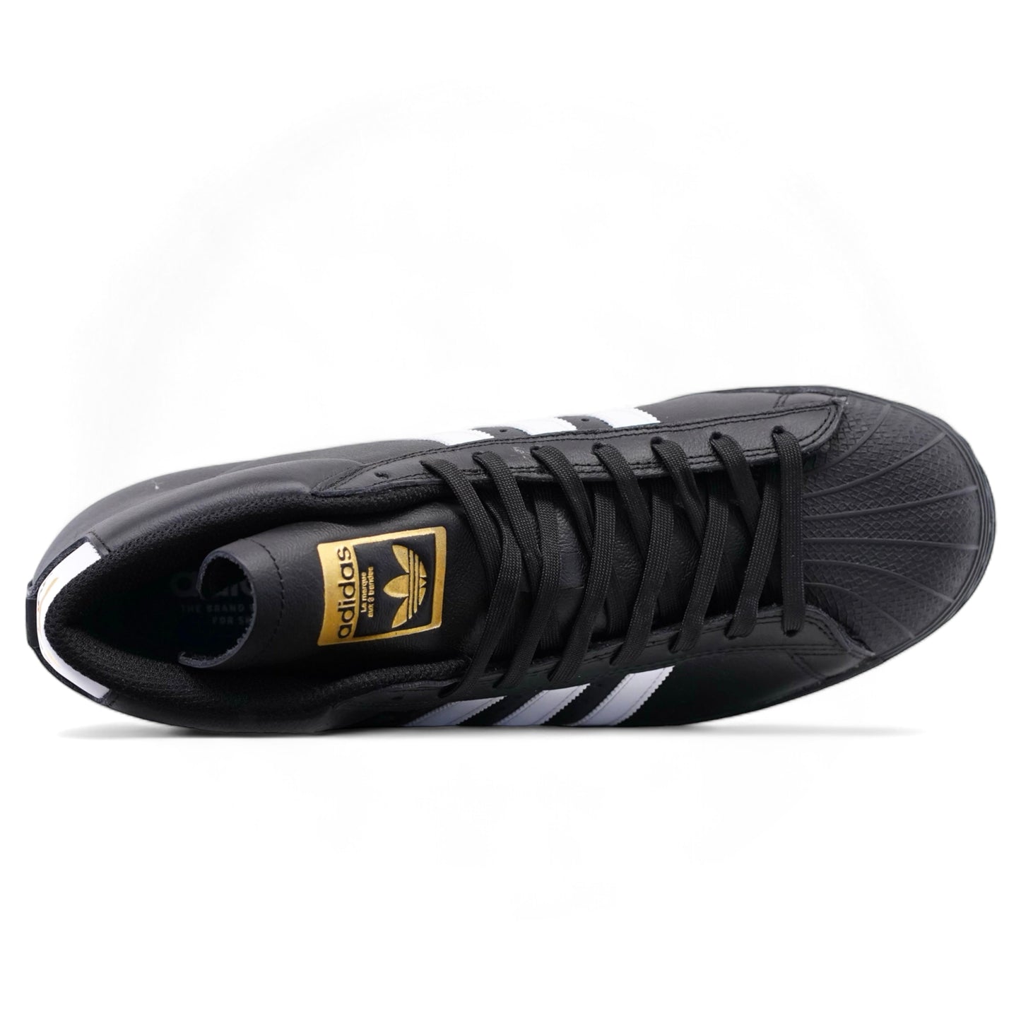 ADIDAS - Pro Model ADV Shoes - Black/White/Gold