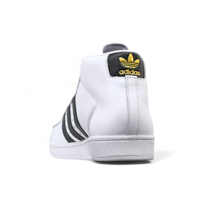 ADIDAS - Pro Model ADV Shoes - White/Black/Gold