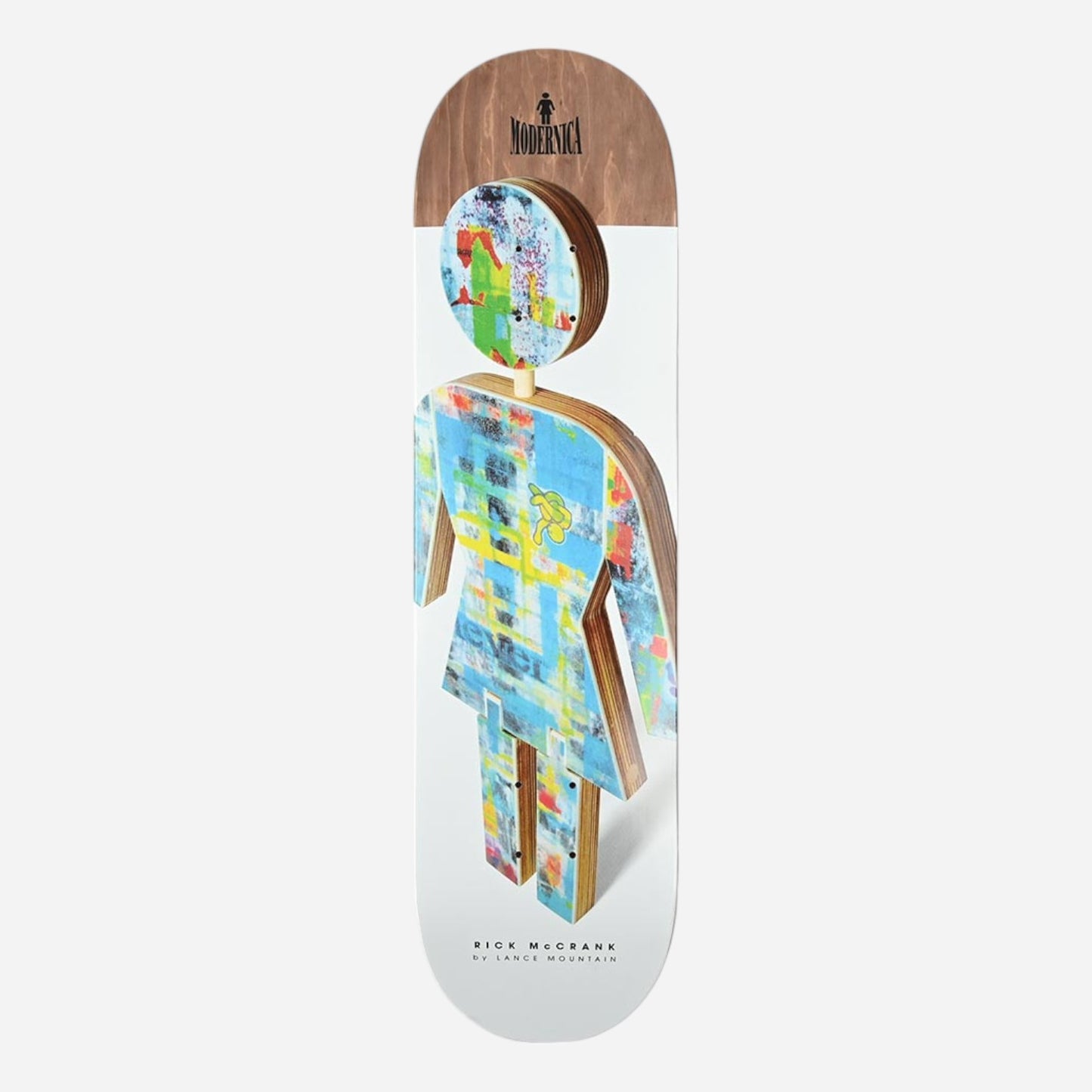 Girl - Rick McCrack Modernica Lance Mountain Deck - 8.125"