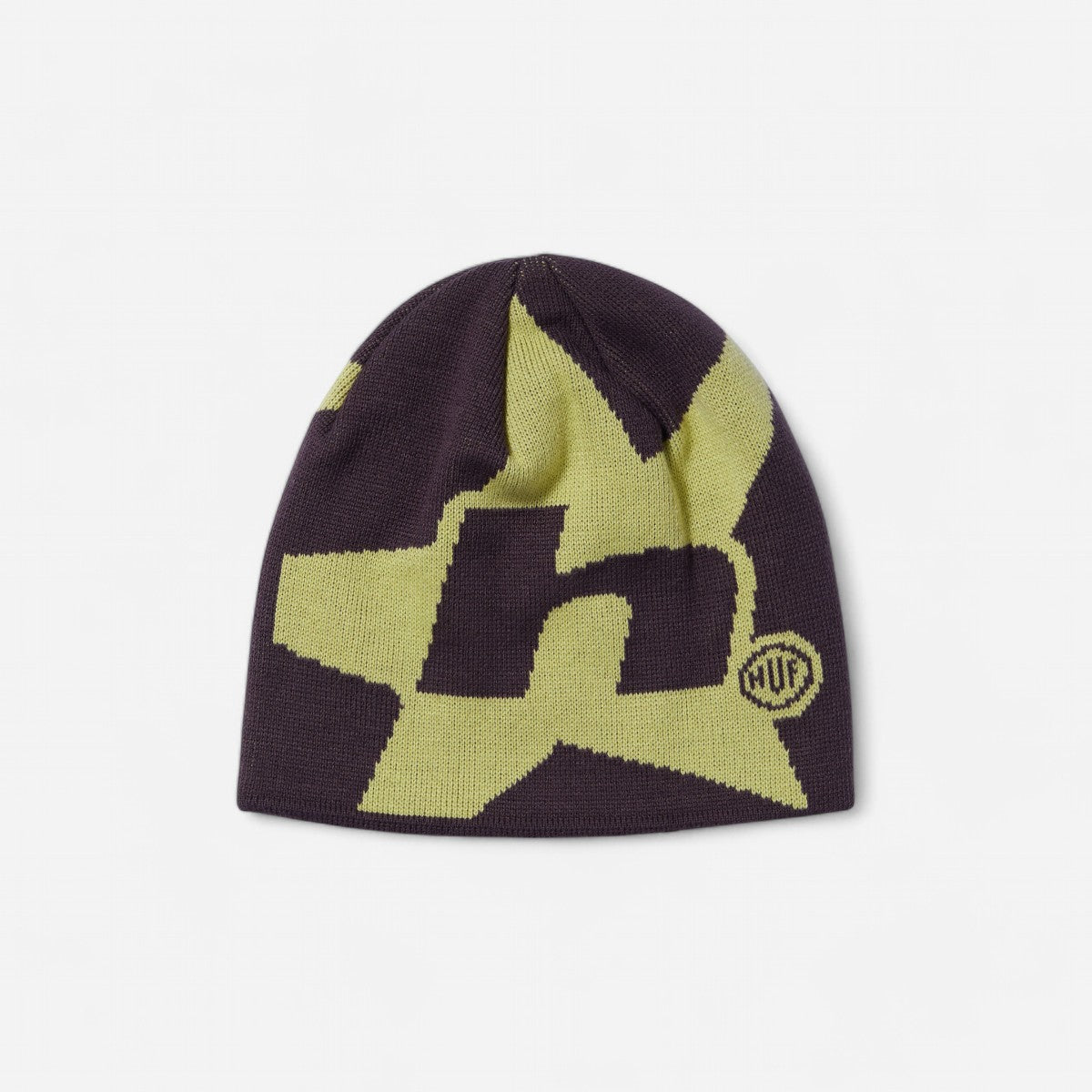 HUF - H Star Skull Beanie - Raisin