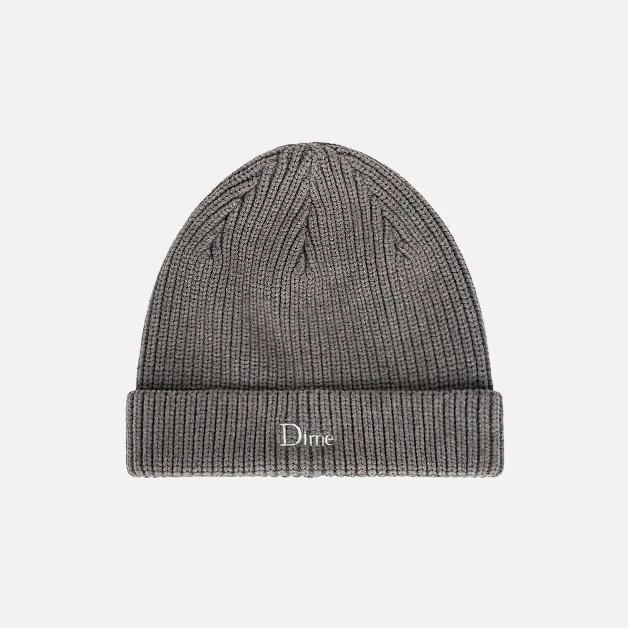 Dime - Rib Fold Beanie - Dark Grey