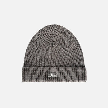 Dime - Rib Fold Beanie - Dark Grey