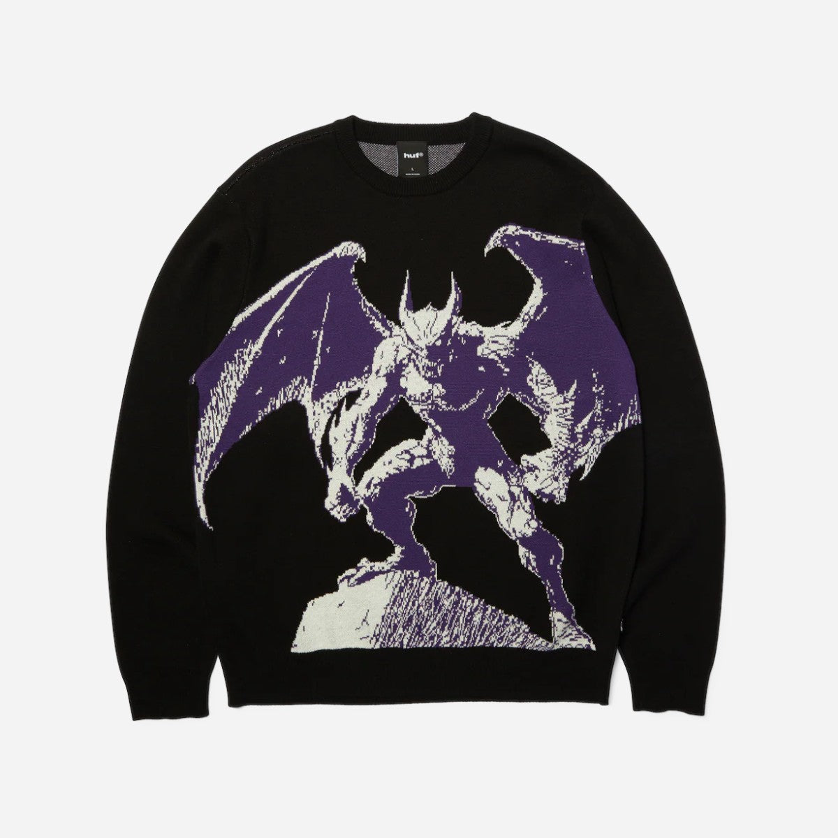 HUF - Heaven Can Wait Crewneck - Black