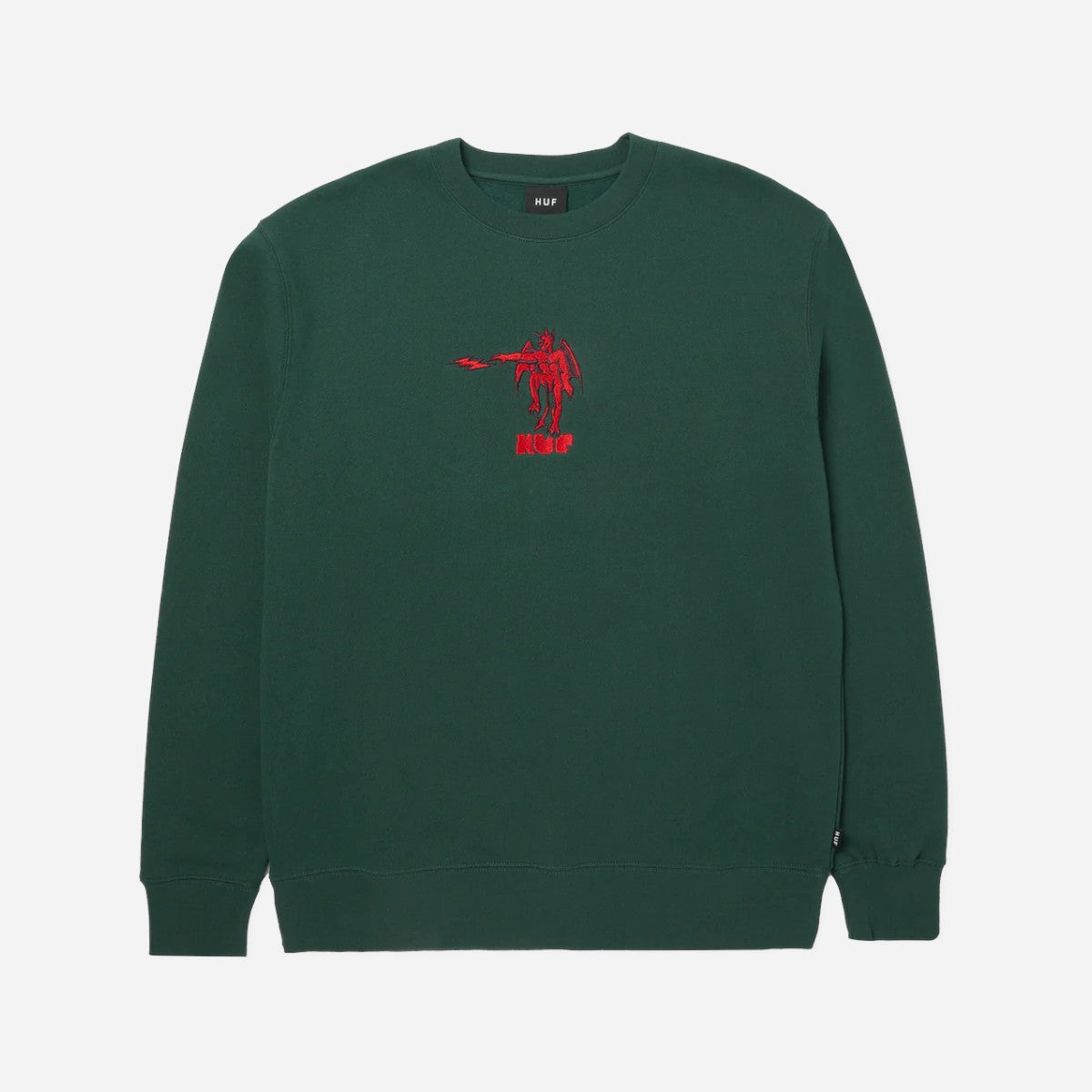 HUF - Heavenly Crewneck - Forest Green