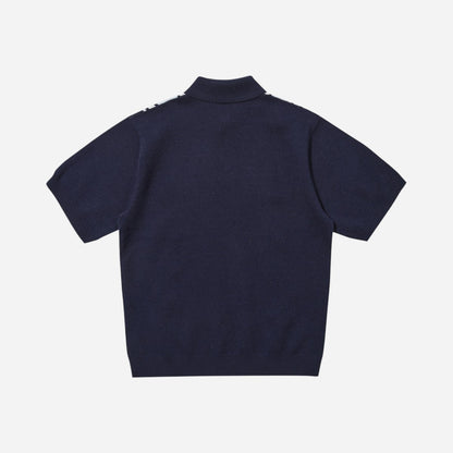 Hélas - Bronx Knit Polo - Navy