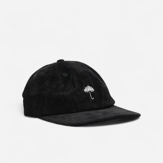 Hélas - Classic Corduroy Cap - Black
