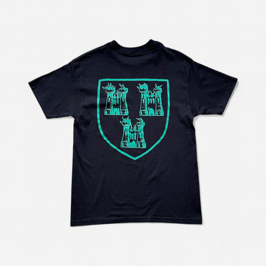 High Rollers - Coat of Arms Tee - Black/Emerald