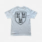 High Rollers - Coat of Arms Tee - White/Charcoal