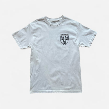 High Rollers - Coat of Arms Tee - White/Charcoal