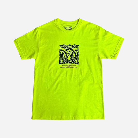 High Rollers x CSC - Celtic Exchange Tee - Neon Green/Black