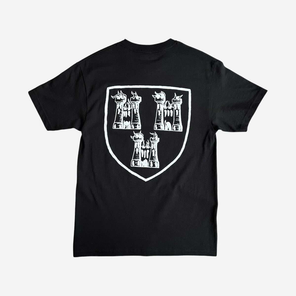 High Rollers - Coat Of Arms Tee - Black/White