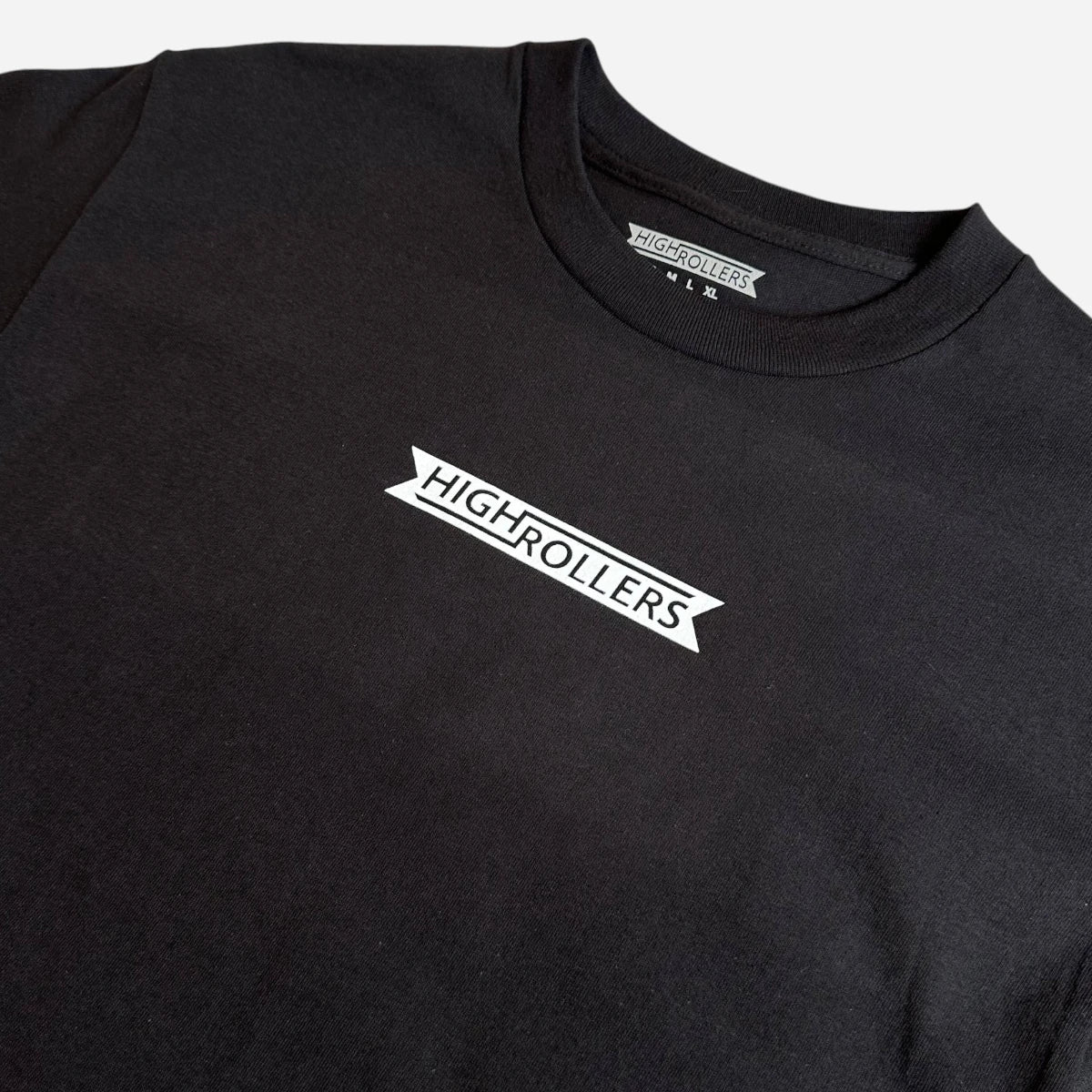 High Rollers - Coat Of Arms Tee - Black/White