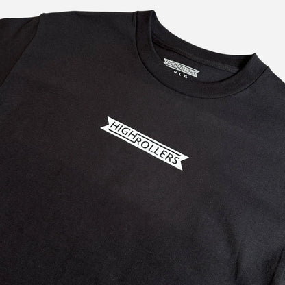 High Rollers - Coat Of Arms Tee - Black/White