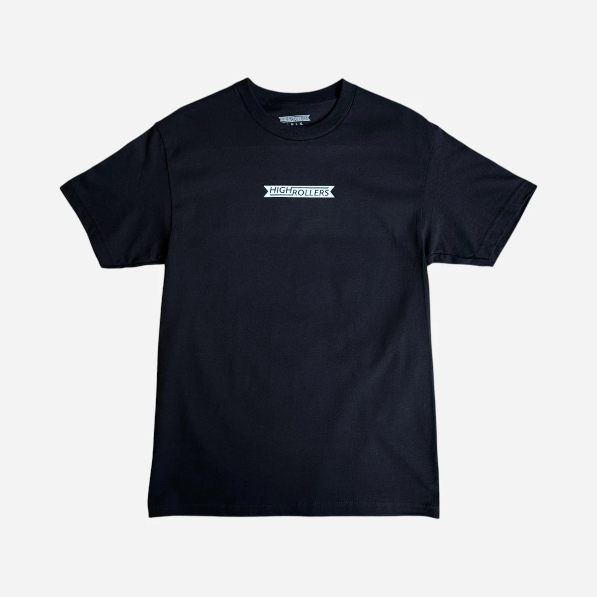 High Rollers - Coat Of Arms Tee - Black/White