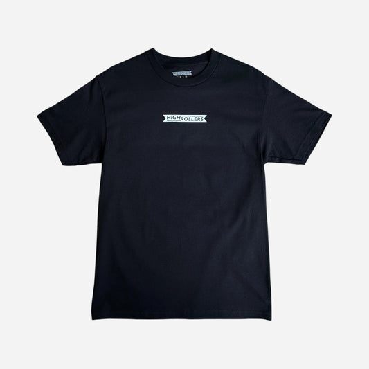 High Rollers - Coat Of Arms Tee - Black/White