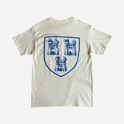 High Rollers - Coat Of Arms Tee - Cream/Royal