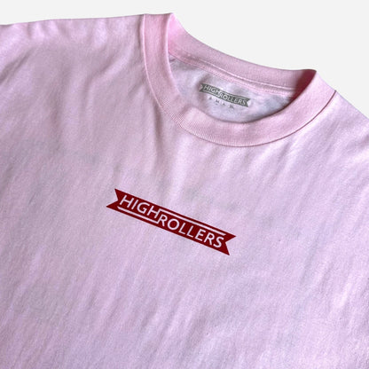High Rollers - Coat Of Arms Tee - Pink/Red