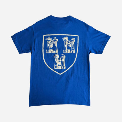 High Rollers - Coat Of Arms Tee - Royal/Cream