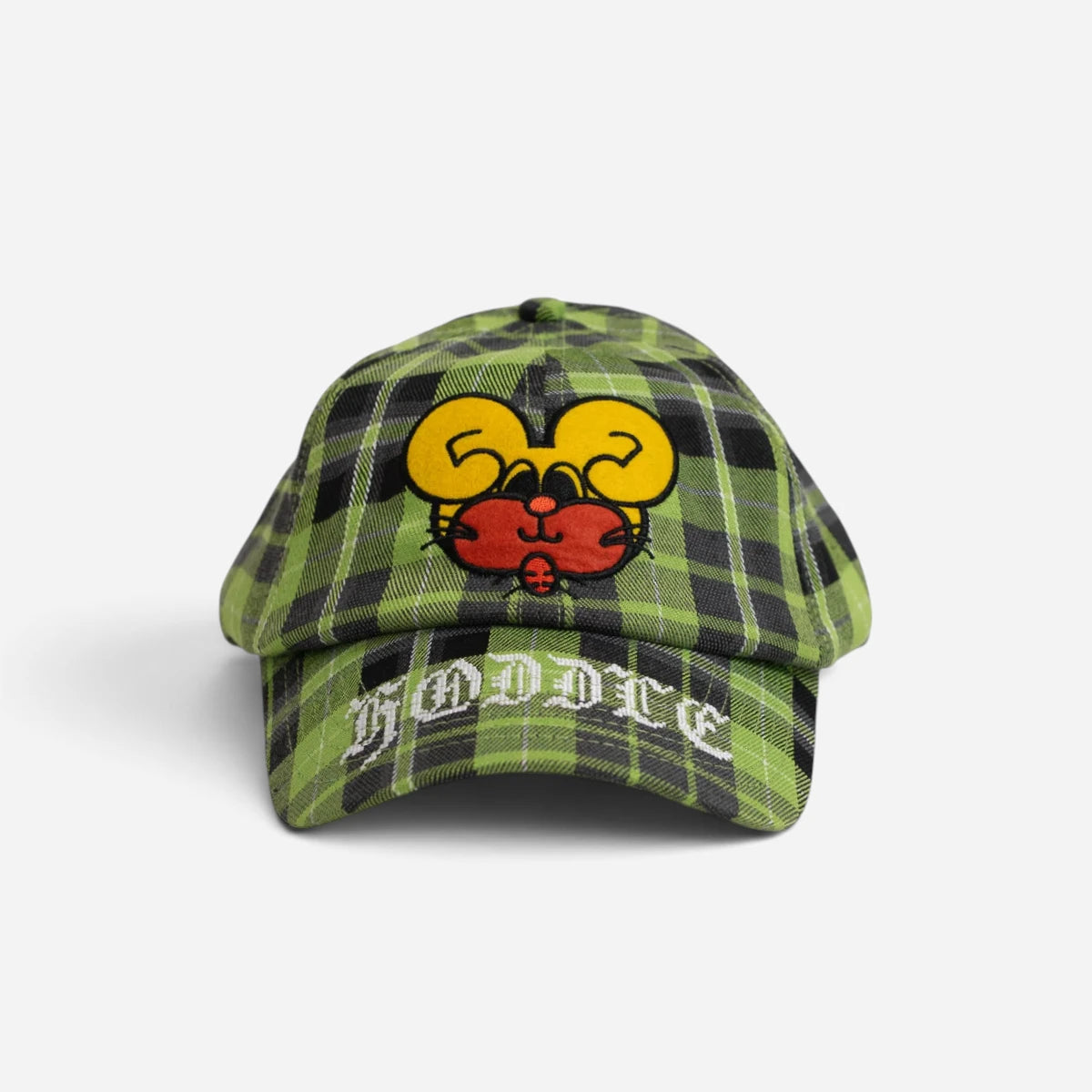 Hoddle - Mouse Cap - Green Tartan