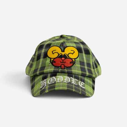 Hoddle - Mouse Cap - Green Tartan