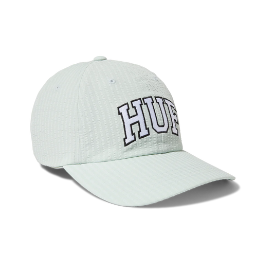 HUF - Arch Logo Curved Visor 6 Panel Cap - Smoke Green