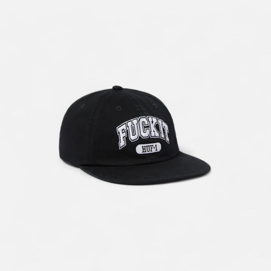 HUF - Fuck It 6 Panel Cap - Black