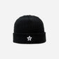 Huf - One Star Visor Beanie - Black