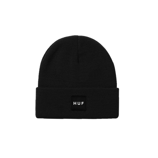 HUF - Box Logo Beanie - Black