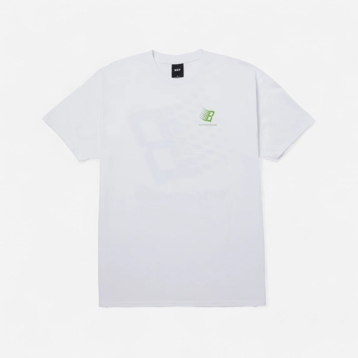 HUF X Bronze 56K - B Logo Tee - White