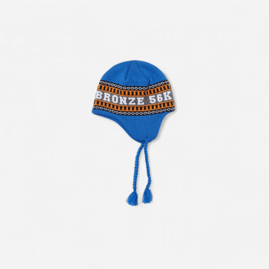 HUF X Bronze 56K - Flap Beanie - Blue