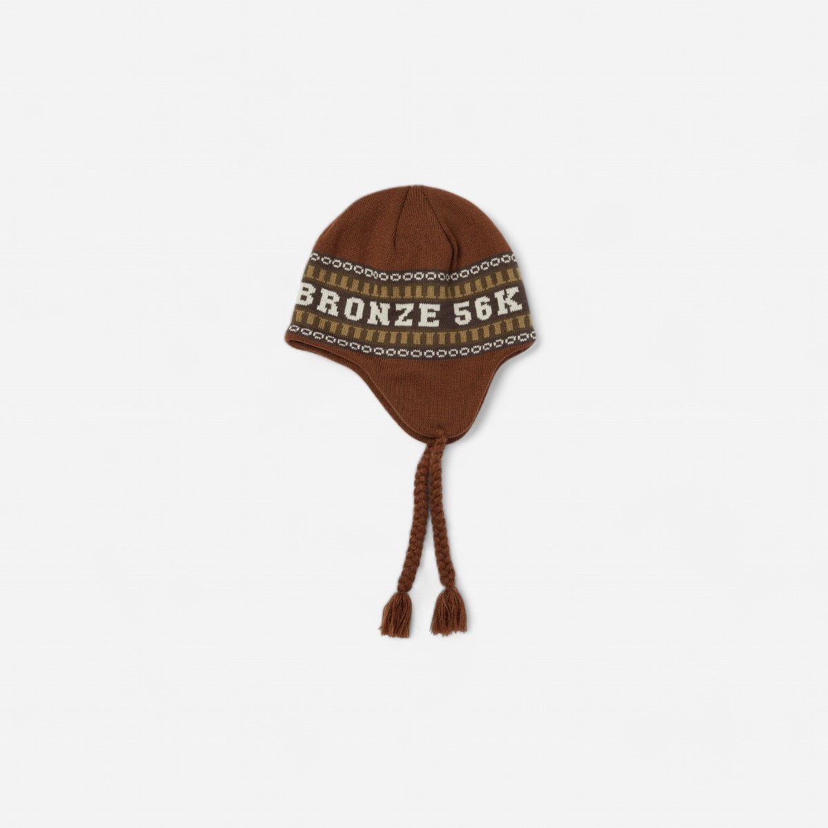 HUF X Bronze 56K - Flap Beanie - Brown