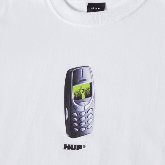 HUF - Missed Call Tee - White