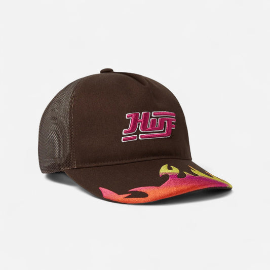 HUF - Exhaust Trucker Cap - Bison