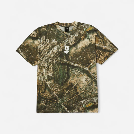 HUF - Realtree Megablast Tee - Black/Realtree
