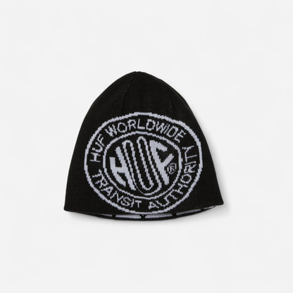 HUF - Token Reversible Skull Beanie - Black