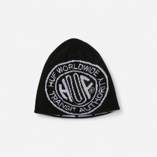 HUF - Token Reversible Skull Beanie - Black