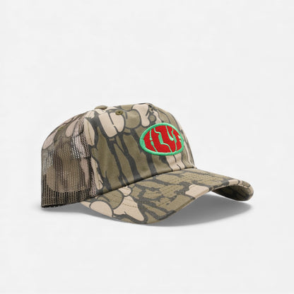 HUF - Warped Trucker Cap - Muted Camo