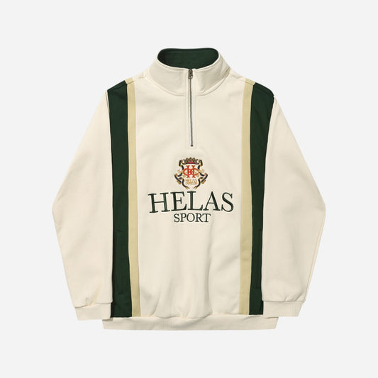 Hélas - Couronne Quarter Zip - Light Beige