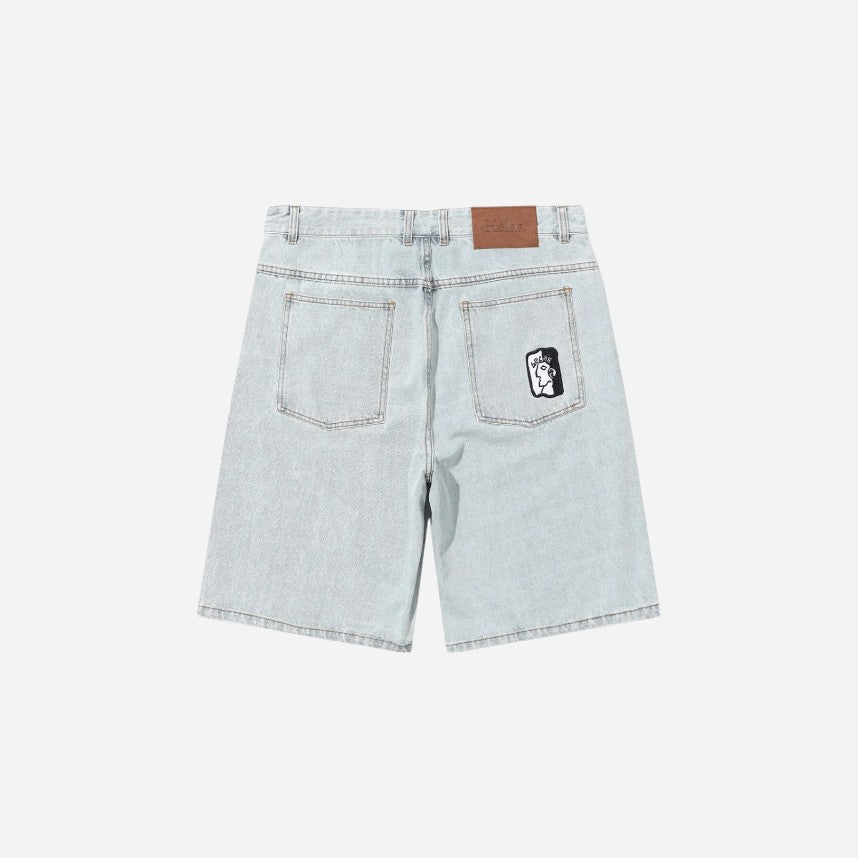 Hélas - Diue Grec Jean Short - Light Blue