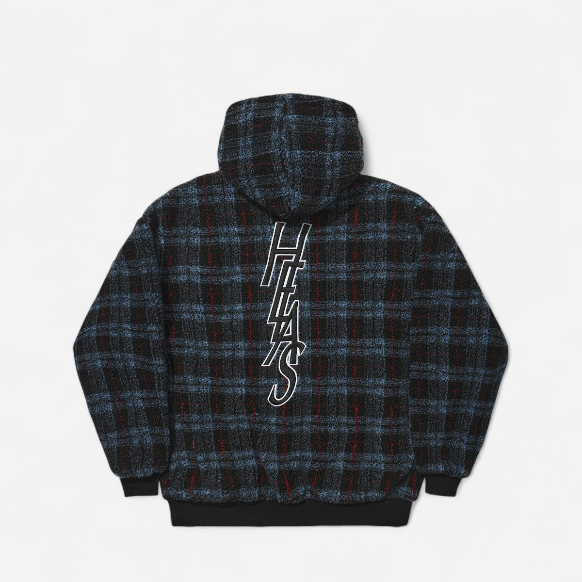 Hélas - Ocaro Reversible Checkered Full Zip Jacket - Navy/Black