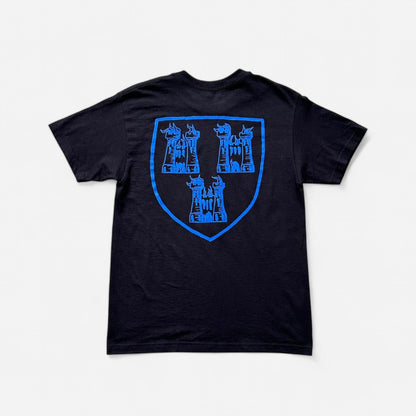 High Rollers - Coat of Arms Tee - Black/Dark Blue